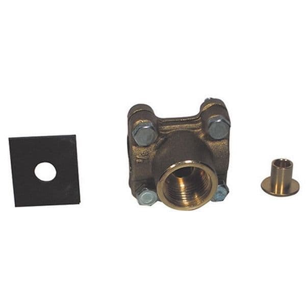 Presa Rapida D'acqua in Ottone per Tubo (Ruba Dh 1 Foro Ø 16 mm Fil 3/4f - 3