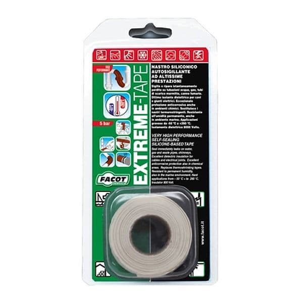 Nastro Siliconico Autovulcanizzante Extreme Tape Facot H 25,4 mm x 3 m - 3