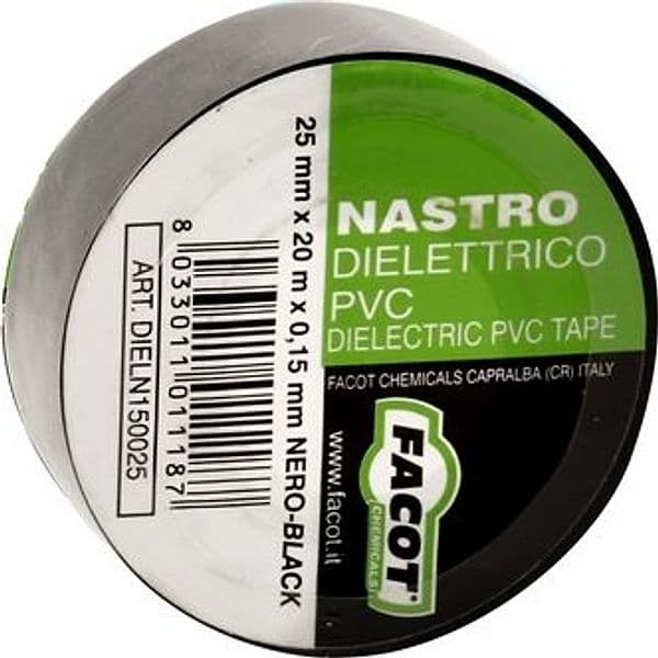 Nastro Dielettrico Facot H 38 mm x 25 mm x 0,13 mm - 2