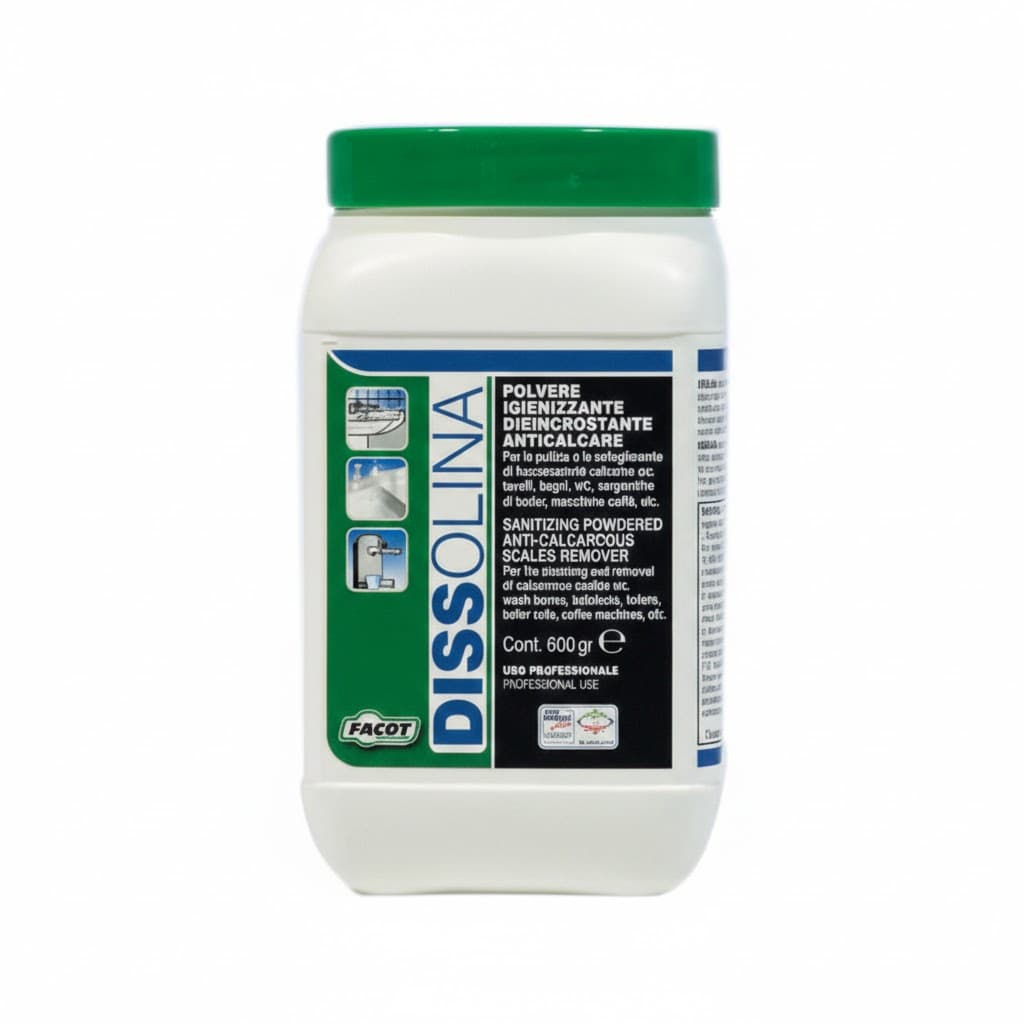 Polvere Disincrostante Anticalcare Dissolina Facot 600 G - 2