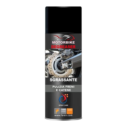 Pulitore Impianti Frenanti e Catene Moto Degreaser Faren 200 Ml - 3