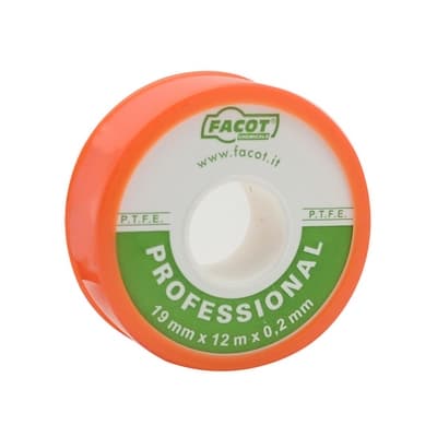 Nastro P.t.f.e Teflon Professional Facot H 19 mm x 15 m - 3