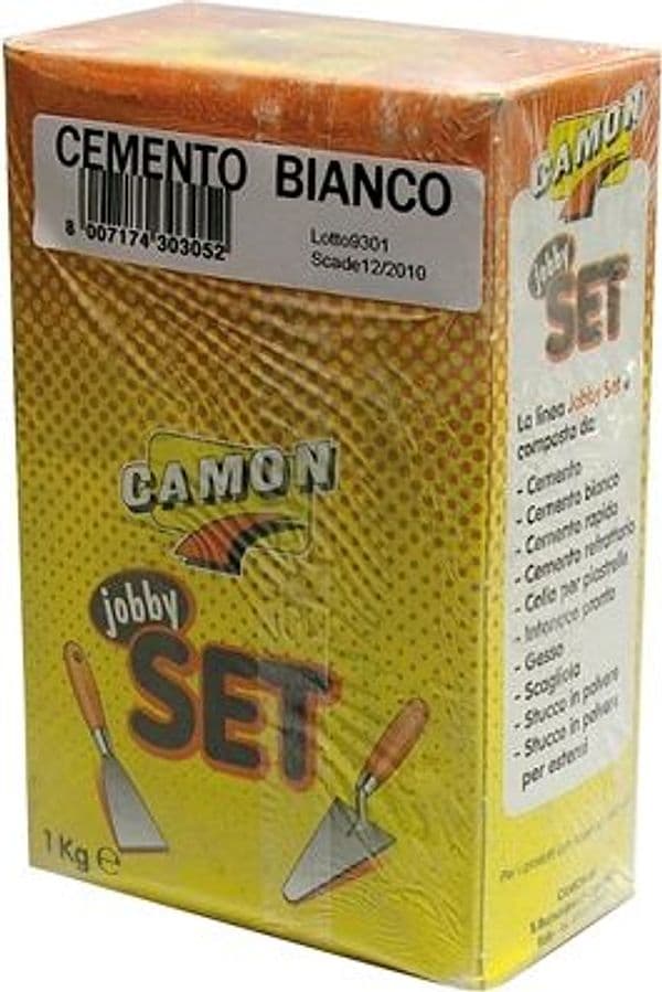 Cemento Bianco in Brik Jobby Camon 1 Kg - 3