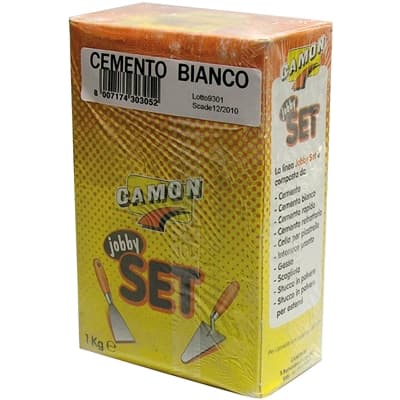 Cemento Bianco in Brik Jobby Camon 1 Kg - 3