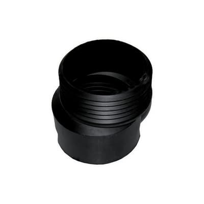 Prolunga WC Eccentrico in Gomma Nera 110 mm G.m.p - 3