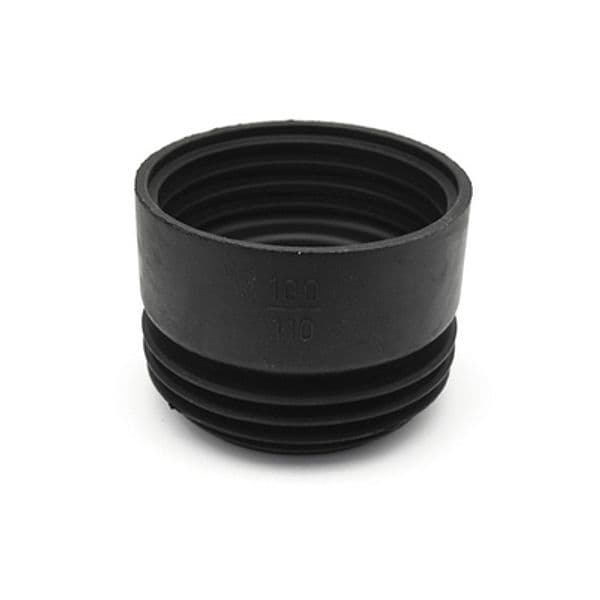 Prolunga W.c in Gomma Nera per Braghe Ø 100 x 110 G.m.p – Dianhydro