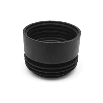 Prolunga W.c in Gomma Nera per Braghe Ø 100 x 110 G.m.p - 3