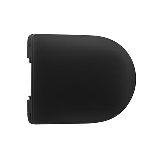 Sedile WC Greta con Soft Closing Linph Nero Opaco - 3