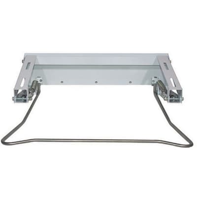 Staffe Mobili a Gas Dh Bianco con Supporti Cromo - 3