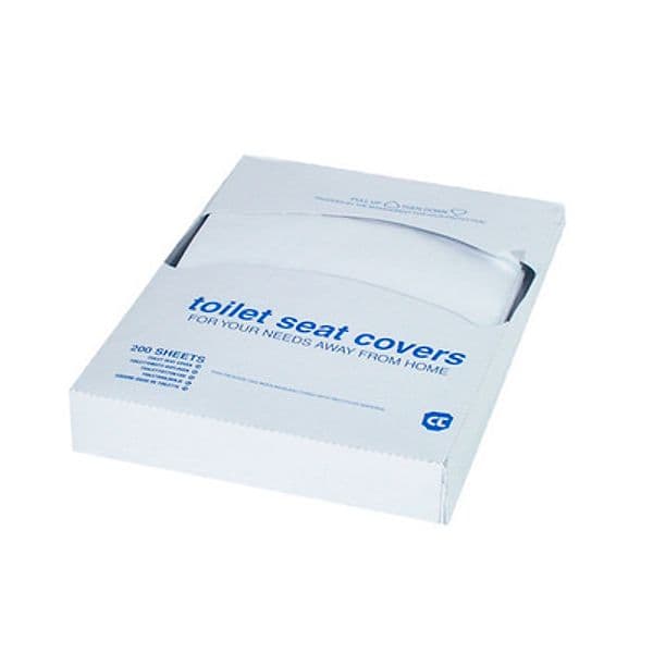 Astuccio da 200 Fogli di Carta Copri Sedile WC Dh Lxhxp 200 mm x 260 x 40 - 3