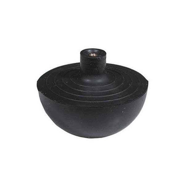 Sfera in Gomma con Nottolino in Ottone Faidf Diam Est Mm 69,5 Conf