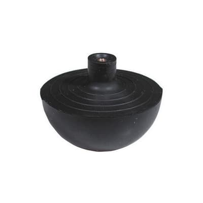 Sfera in Gomma con Nottolino in Ottone Faidf Diam Est Mm 69,5 Conf - 3