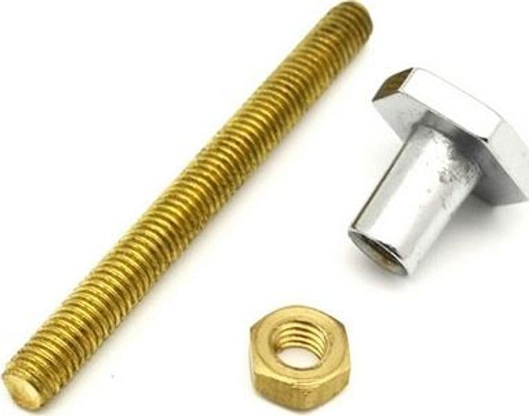 10 Pezzi Gambetti Dadini Pastiglie Cromate Pucci - 3
