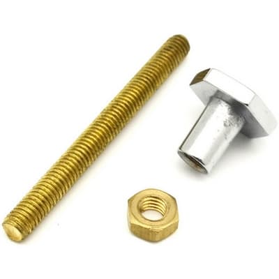 10 Pezzi Gambetti Dadini Pastiglie Cromate Pucci - 3