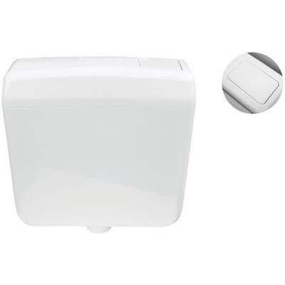 Cassetta Scarico WC Esterna Pucci Viva 9 L Tasto Stop - 2