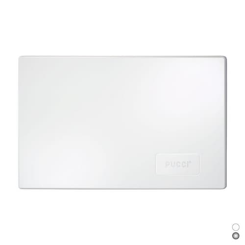 Placca con Telaio per Cassetta Sara Pneu Pucci Cromo - 3