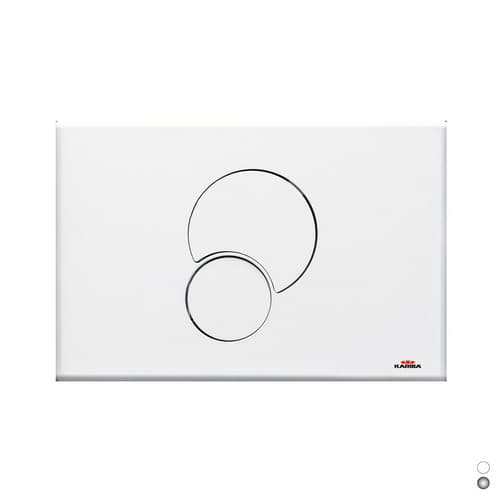 Placca Modello Fidia Duo 2018 Karib Cromo - 3