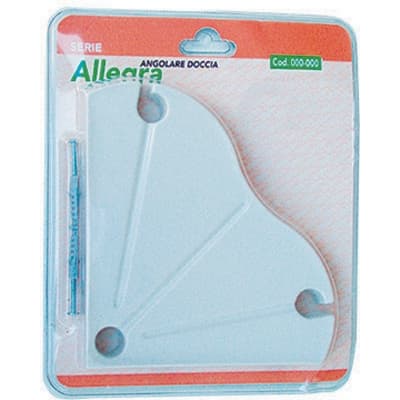 Porta Sapone Angolare Serie Allegra Metaf Bianco - 3