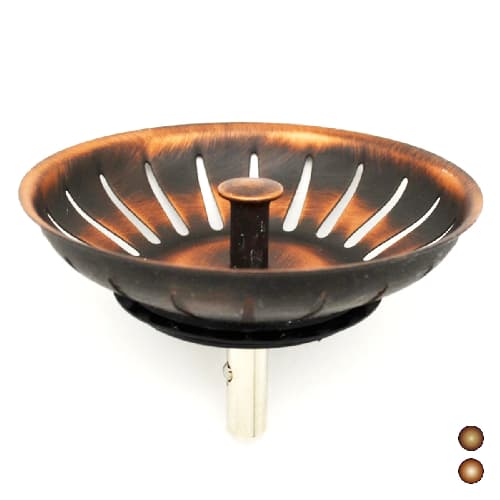 Tappo Cestello Classic Ø 83 Dh Ottone Anticato - 3