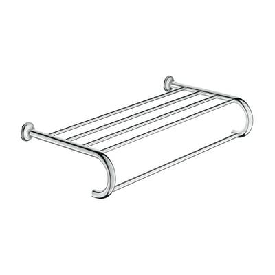 Porta Salviette con Mensola Essentials Authentic Grohe Cromo - 3