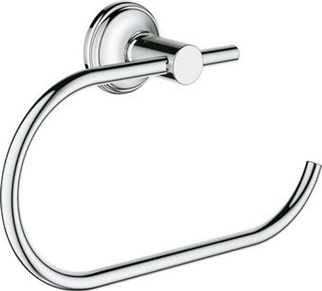 Porta Rotolo Carta Essentials Authentic Grohe Cromo - 3