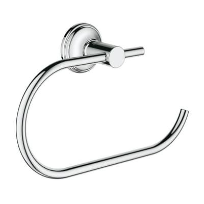 Porta Rotolo Carta Essentials Authentic Grohe Cromo - 3
