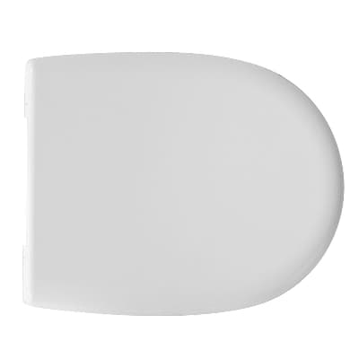 Sedile WC Termoindurente Mod D018 Forma 7 Dh Bianco - 3