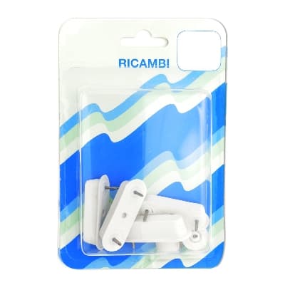 Kit Paracolpi e Tacchetto per Sedile in Legno Dh Bianco - 3