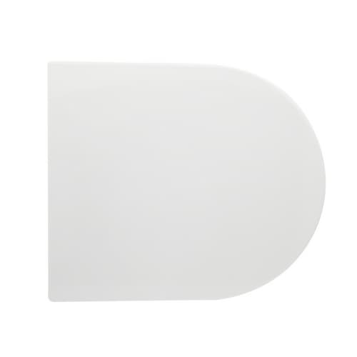 Sedile WC Termoindurente Mod TD9 Forma 7 Cw Bianco Soft Close - 3