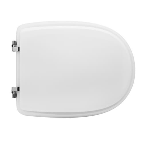 Sedile WC per Pozzi Ginori Vaso Egg Forma 6 Cw Bianco Cerniere C Espansione - 3