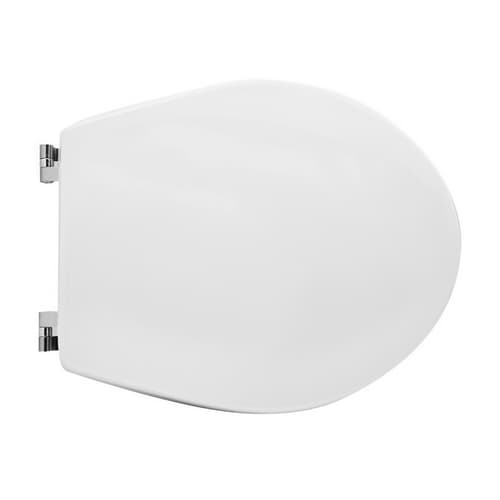Sedile WC per Pozzi Ginori Vaso Cervino Forma Cw Bianco Cerniere a Passanti - 3