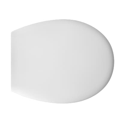 Sedile WC Termoindurente Mod D031 Forma 1 Dh Bianco - 3