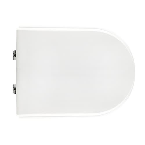 Sedile WC per Faleri Vaso H2O Filo Muro Cw Bianco Cerniere C Espansion - 3
