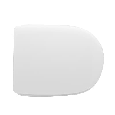 Sedile WC per Faleri Vaso Foglia Forma 7 Cw Bianco - 3