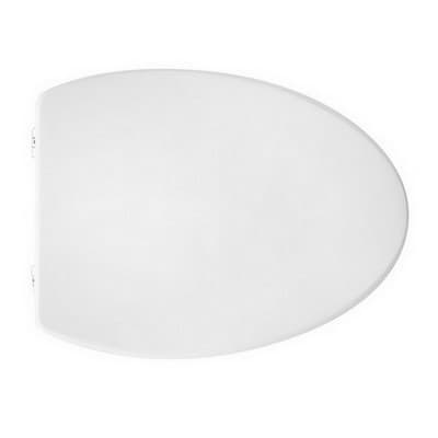 Sedile WC per Disegno a Vaso Ovo Forma 4 Cw Bianco Cerniere C Espansione - 3