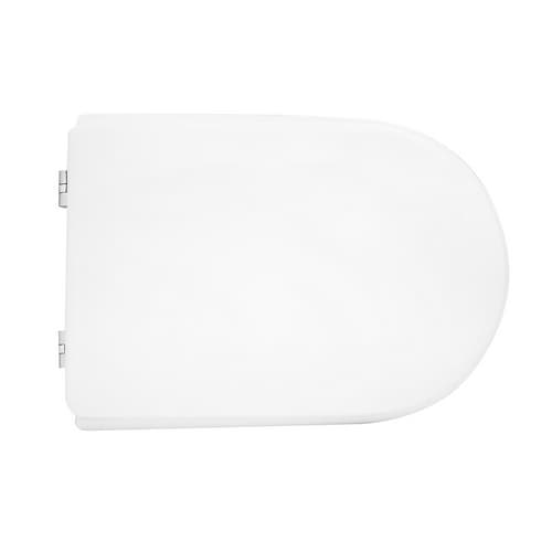 Sedile WC per Azzurra Vaso Thin Sospeso Forma Cw Bianco Cerniere a Passanti - 3