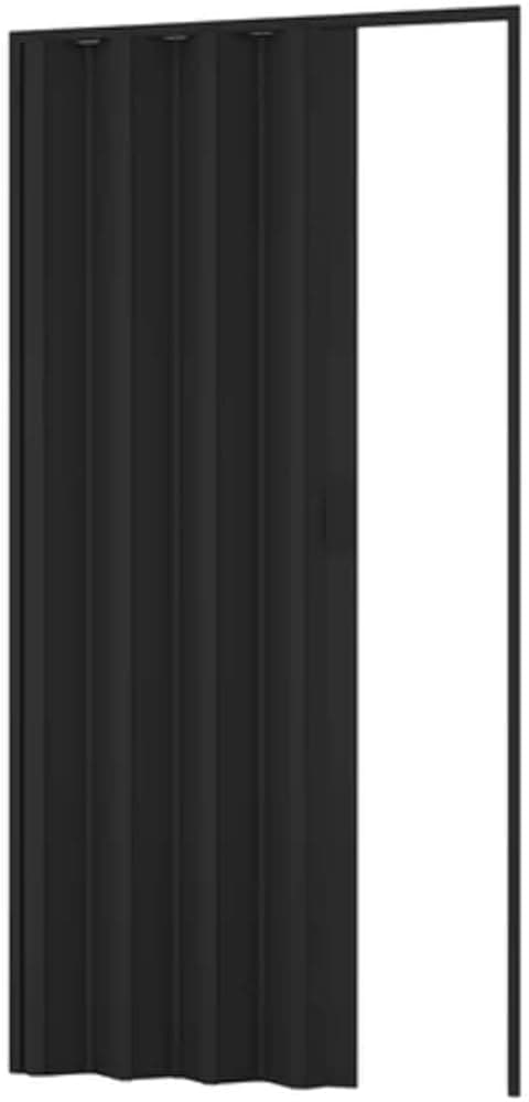 Porta D'arredo per Interno a Soffietto Dh Nero 83 cm x 214 - 3
