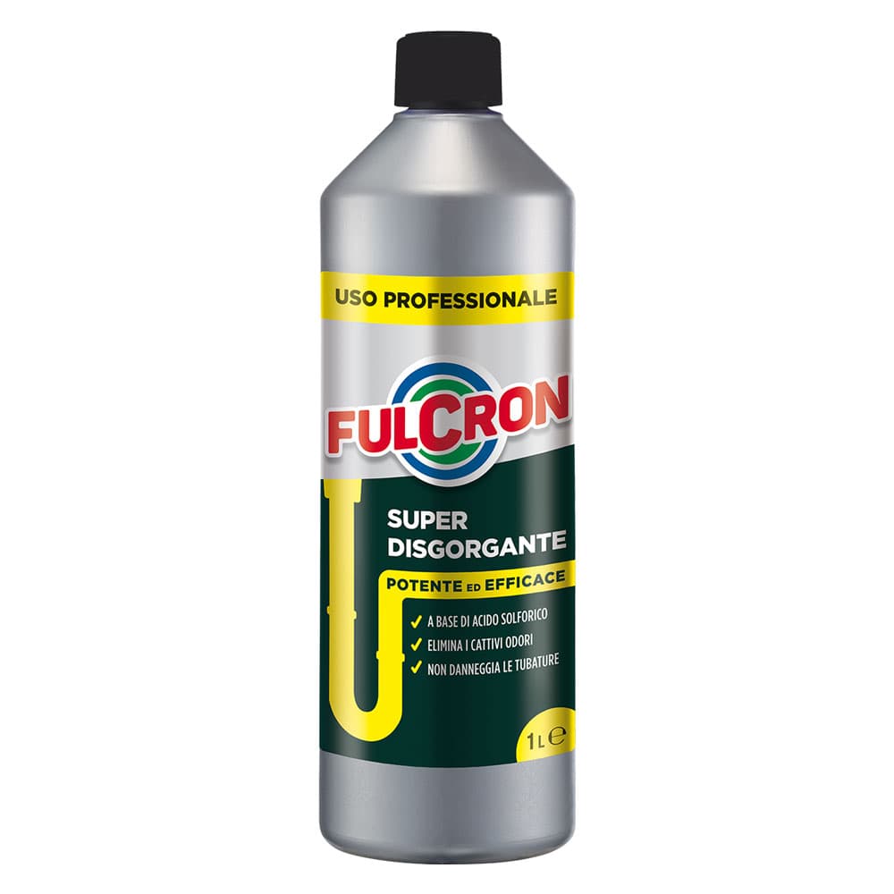 Disgorgante Liquido Professionale per Tubature Arexons Fulcron 6 Pezzi 1 lt - 4
