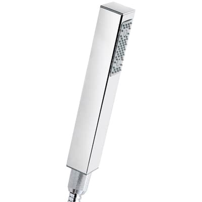 Doccetta Doccia Monogetto in Ottone Mod Cube Bossi Cromo - 3