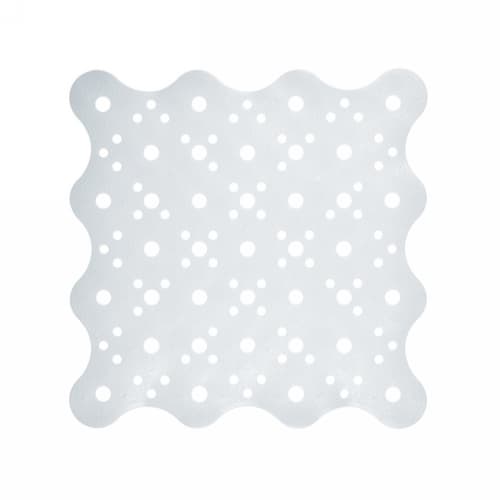 Tappeto Doccia Quadro 51 cm x 51 Dh Bianco - 3