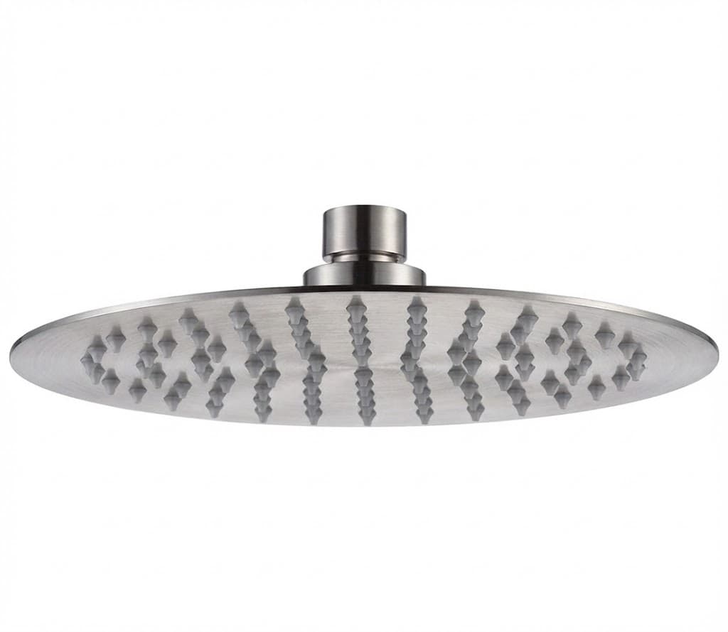 Soffione Doccia Slim Tondo INOX Spaz Ø 300 mm Remer - 3