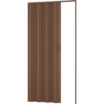 Porta D'arredo per Interno a Soffietto Noce Dh 100 cm x 214 - 3