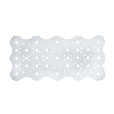 Tappeto Vasca Rettangolare 72 cm x 34 Dh Bianco - 3
