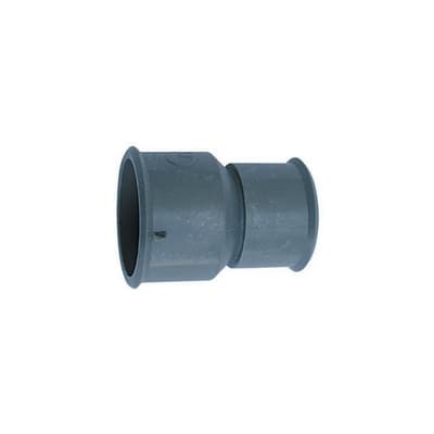 Aumento Riduzione FF PVC Grigio Ø 32 a 40 Senza - 3