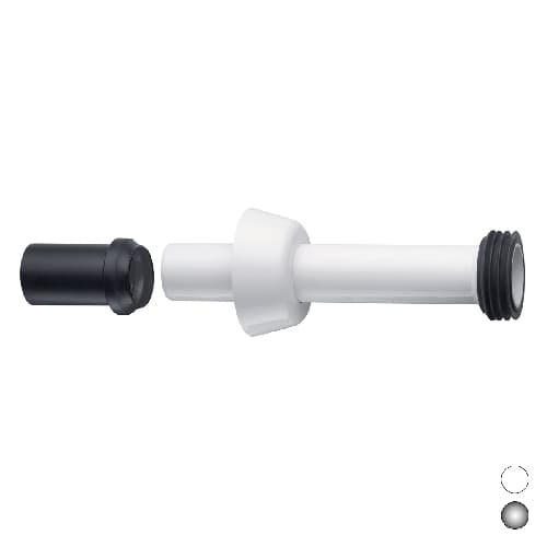 Canotto di Allacciamento Cassetta Rios Treopea Valsi Ø 40 x 44 L 250 Bianco - 3