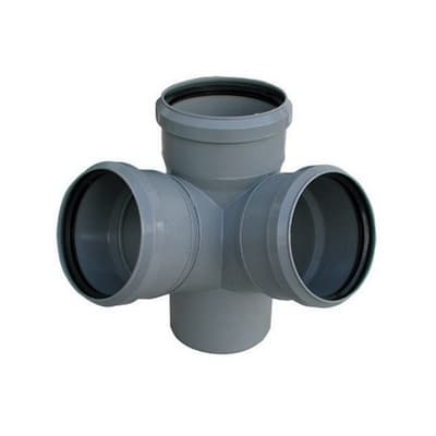 Braga a Scagno Angolazione Doppia Hted Valsir Ø 110 x 50 x 110 67 °30' - 2