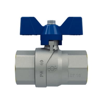 Valvola a Sfera P.t con Farfalla Evolution Femmina Fiv ? DN 10 PN 50 - 2