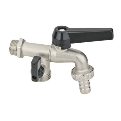 Rubinetto Portagomma Duplex Leva in Alluminio Bugat ½'' DN 10 PN 16 - 2