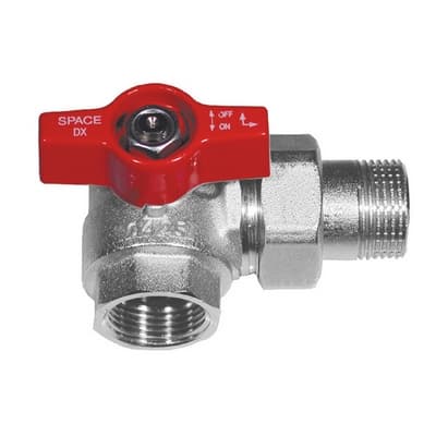 Valvola a Sfera Squadra per Collettori Maniglia Effeb 1 Dx DN 25 PN 40 - 3