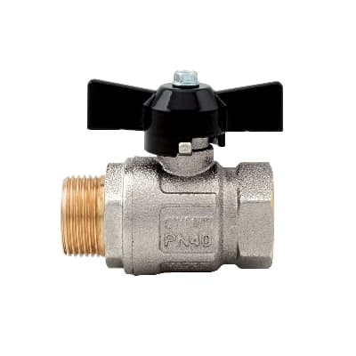Valvola a Sfera MF Ideal Passaggio Totale Itap ? DN10 50BAR 725PSI Farf.ner - 2